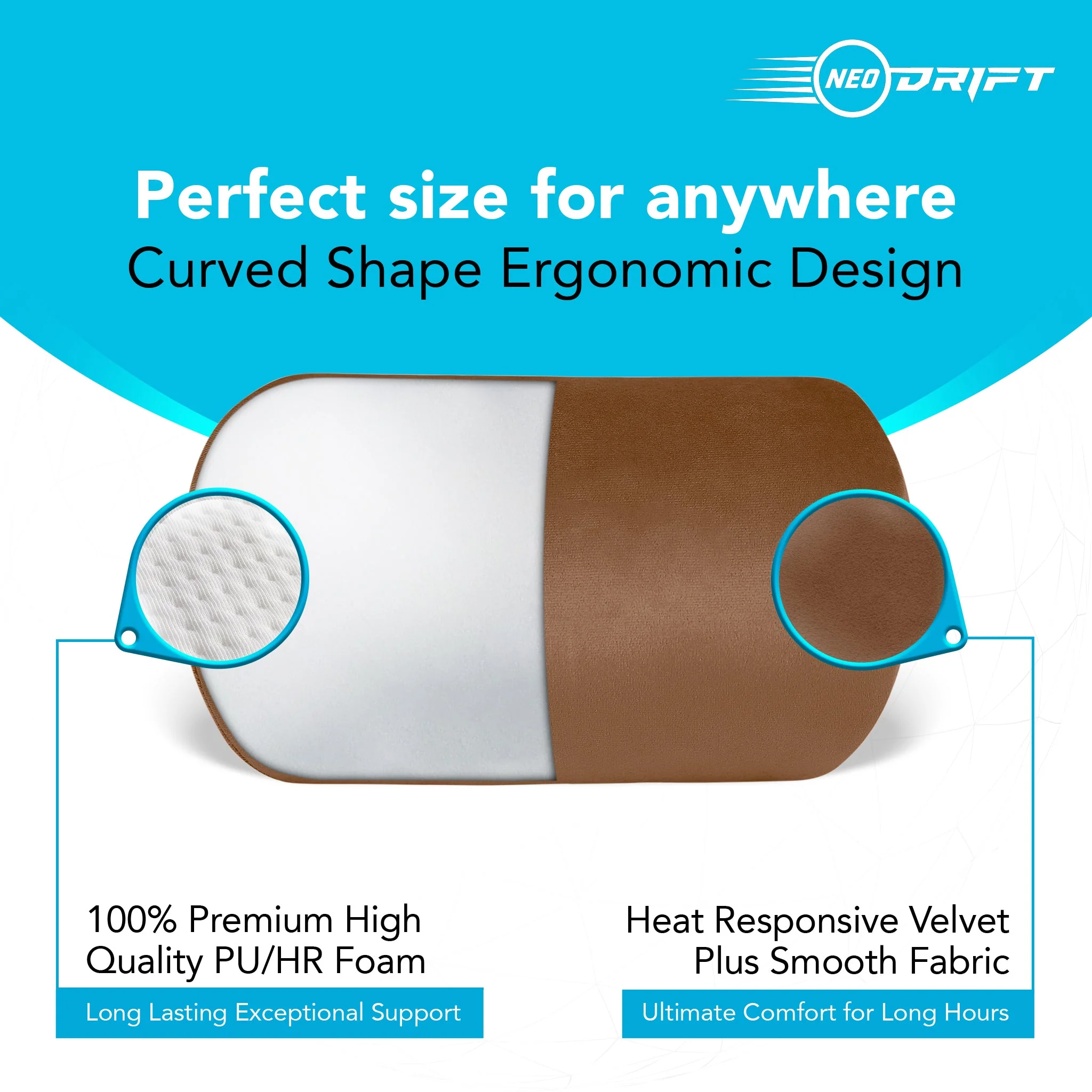 Neodrift Neck Cushions for Neck Support in Car/Office Seat - Image 66