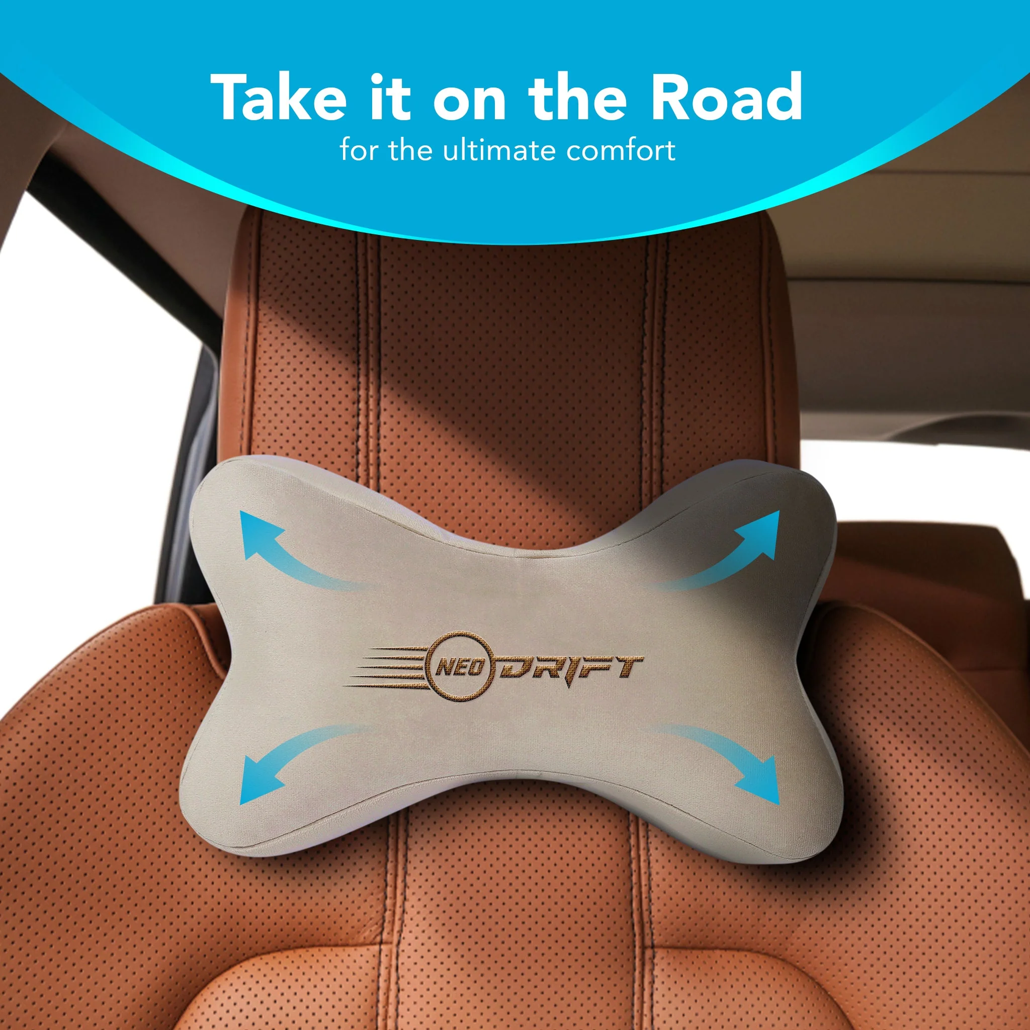 Neodrift Neck Cushions for Neck Support in Car/Office Seat - Image 96