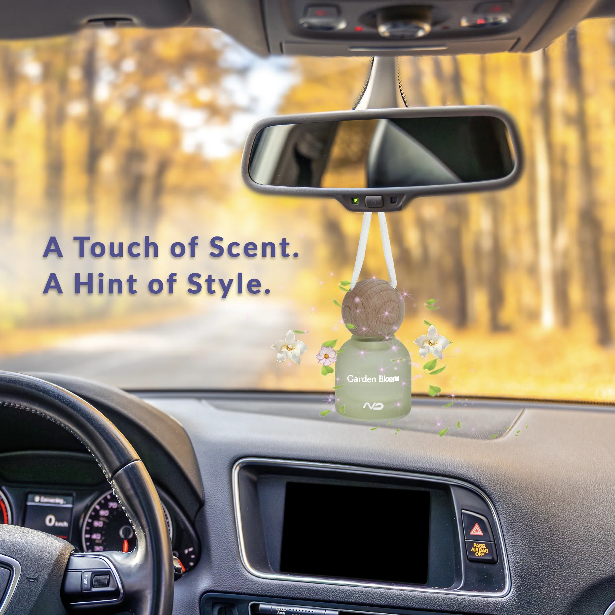 NEODRIFT 'NeoBliss' Car Hanging Diffuser Perfume for Car in Glass Bottle with Wooden Lid and Long-Lasting Scent – 10ml - Image 16