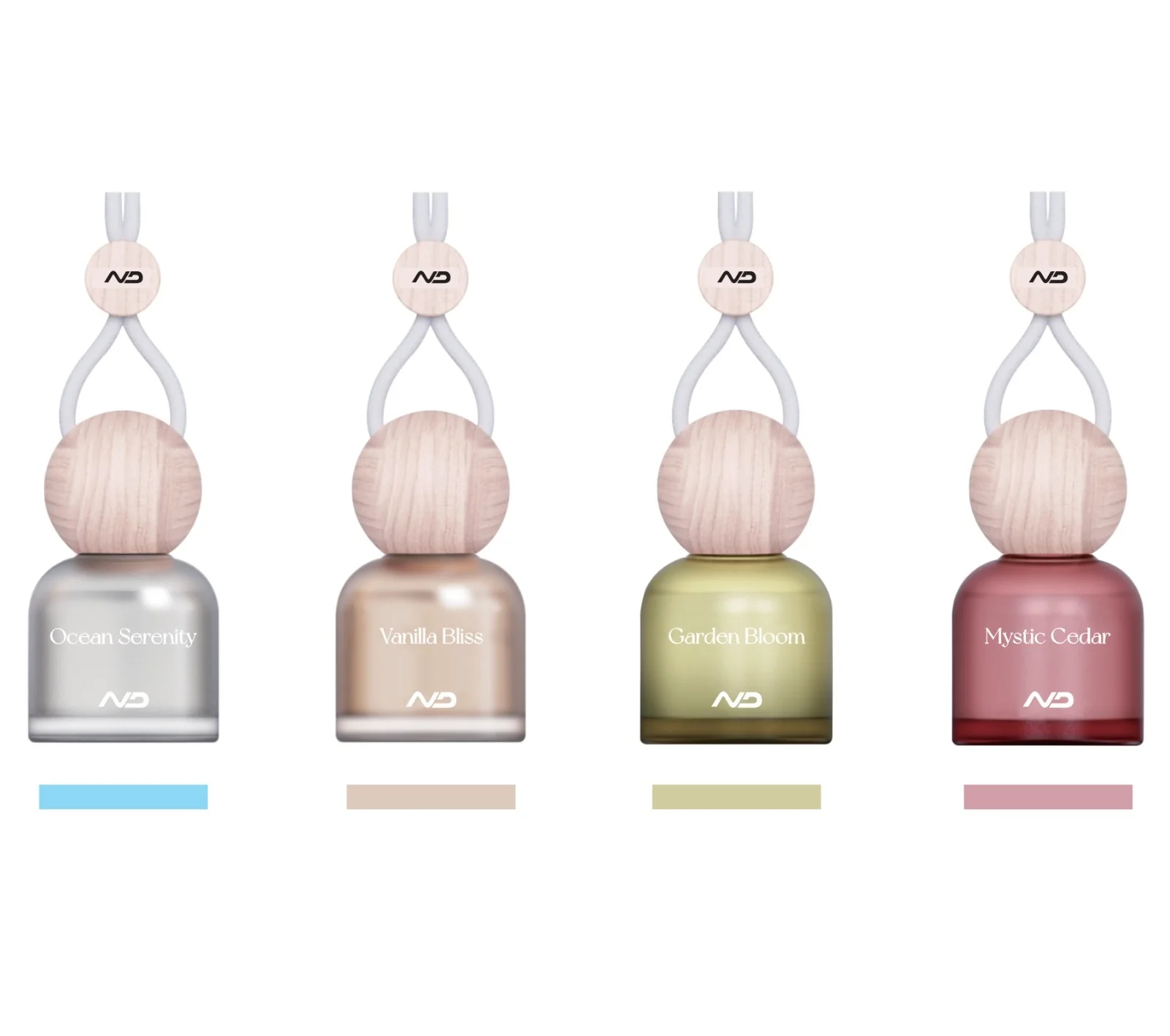 NEODRIFT 'NeoBliss' Car Hanging Diffuser Perfume for Car in Glass Bottle with Wooden Lid and Long-Lasting Scent – 10ml - Image 30
