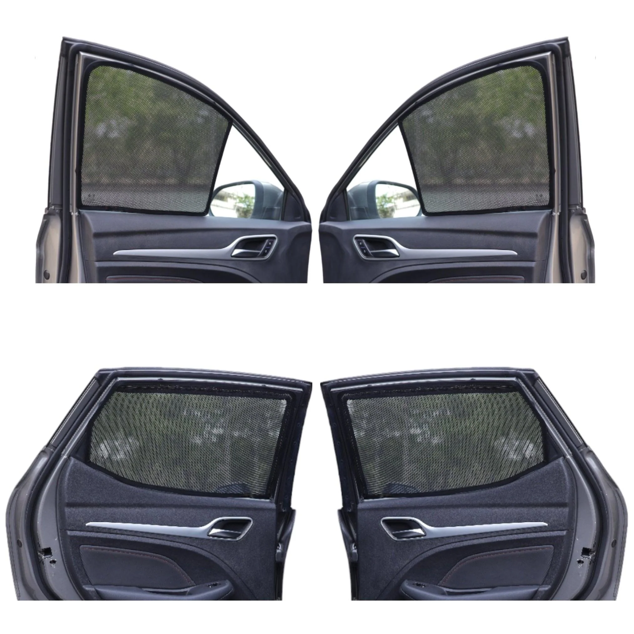 NEODRIFT 'NeoShade' Magnetic Car Sunshades for Maruti Suzuki Dzire