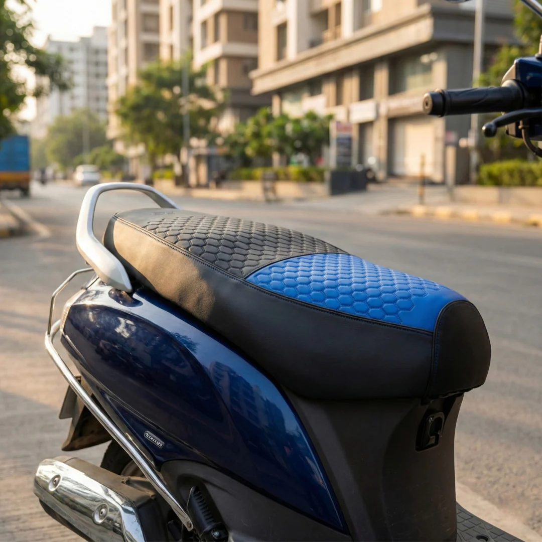 Neodrift Premium Scooty Seat Cover - Ather 450 | Easy Fit | Nappa Art Leather - Image 14