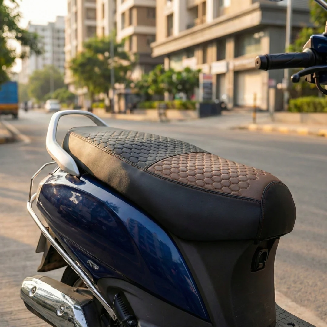 Neodrift Premium Scooty Seat Cover - Ampere Magnus | Easy Fit | Nappa Art Leather - Image 21