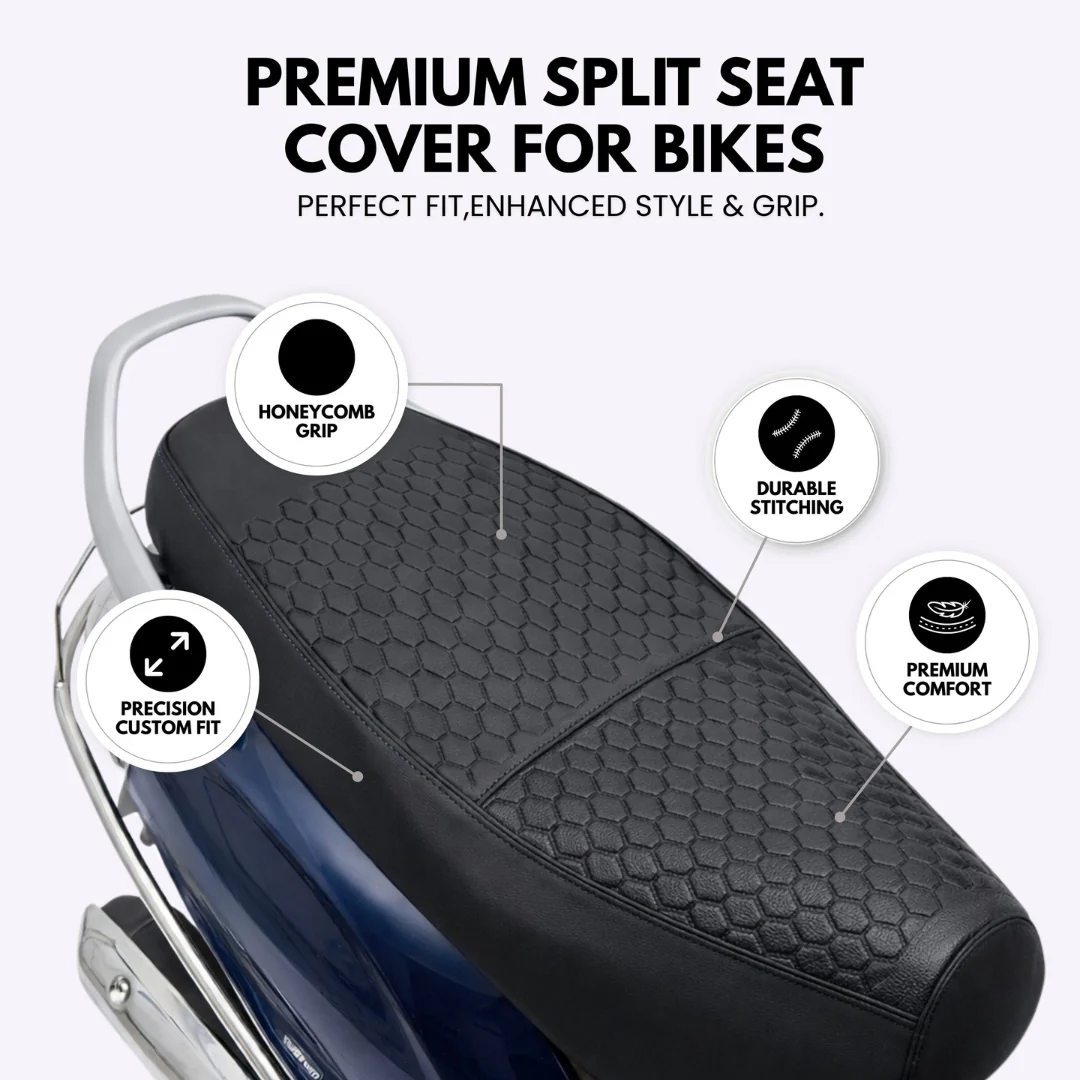 Neodrift Premium Scooty Seat Cover - Ampere Magnus | Easy Fit | Nappa Art Leather - Image 23