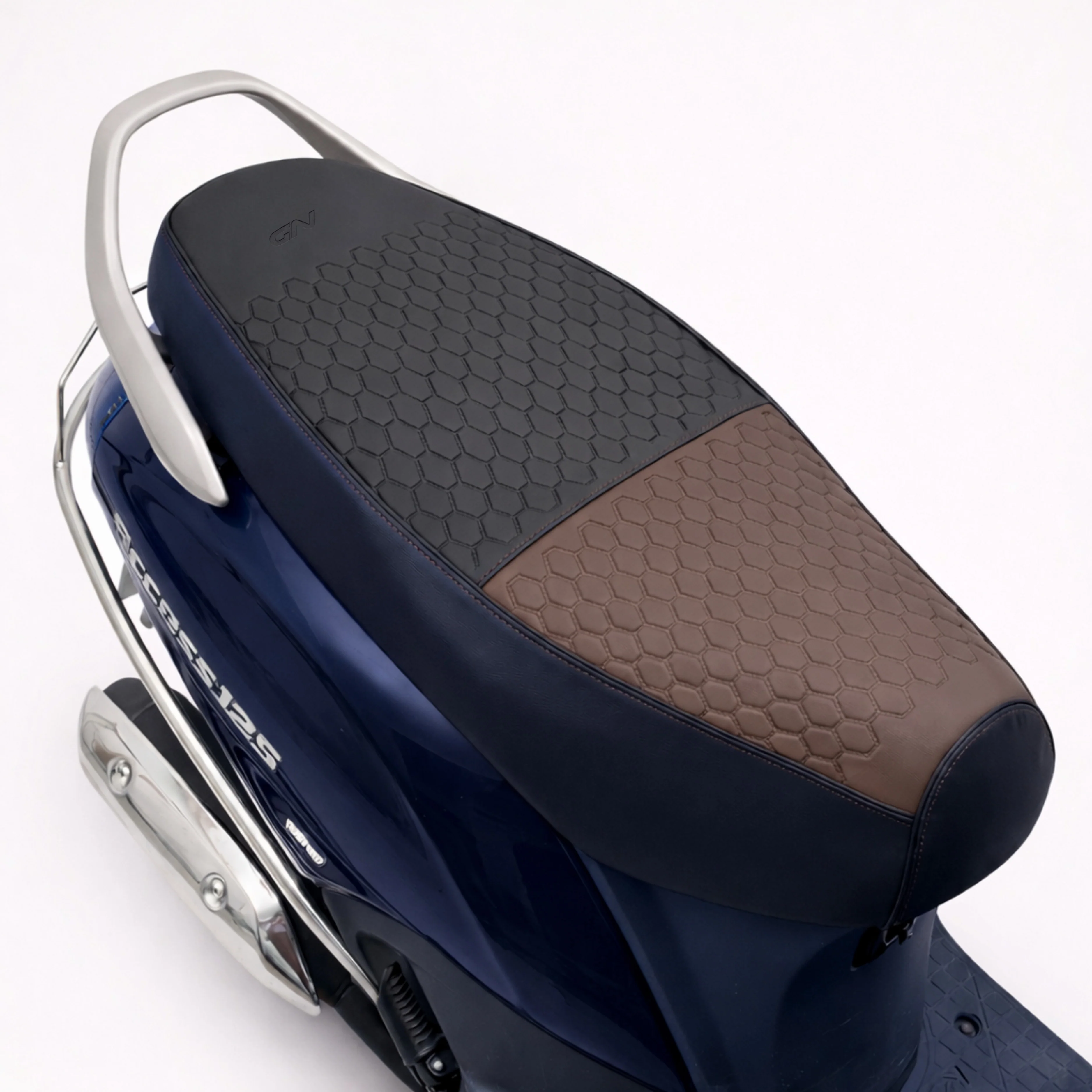 Neodrift Premium Scooty Seat Cover - Hero Pleasure Plus | Easy Fit | Nappa Art Leather - Image 15