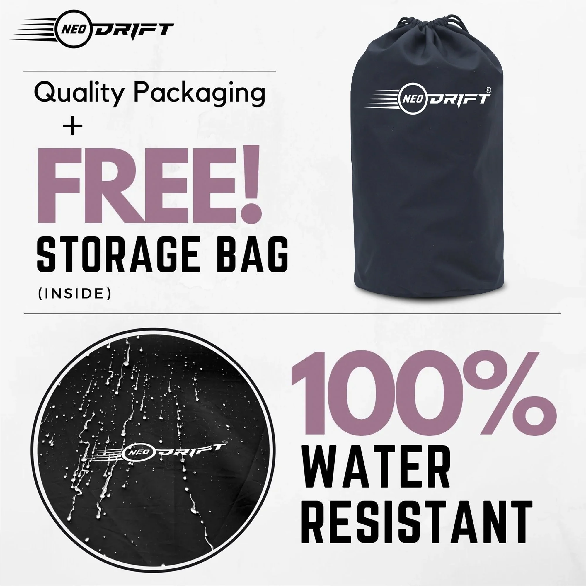 Neodrift Bike Cover for TVS Wego - Image 48